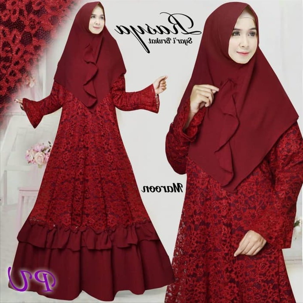 Model Jual  Baju  Pengantin  Muslim  U3dh Jual  Kebaya  Ekor 