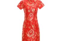 Model Pola Gaun Pengantin Muslimah Tldn Cina Vintage Gaun Wanita Hitam Long Qi Pao Cheongsam Hitam