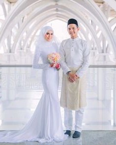 Model Sewa Baju Pengantin Muslim Modern Etdg 48 Best Baju Nikah Images