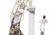 Model Sketsa Gaun Pengantin Muslimah 87dx 12 Best Sketches Images