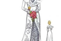 Model Sketsa Gaun Pengantin Muslimah E9dx Kebaya Dan Gaun Pengantin Muslim