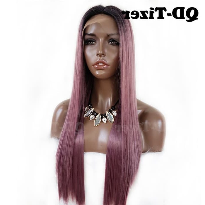 Model Sketsa Gaun Pengantin Muslimah Ffdn Jual Qd Tizer Purple Ombre Synthetic Lace Front Wig Glueless Straight Jakarta Barat Agen Busana Wanita