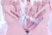 Bentuk Bridesmaid Hijab Pink 9ddf 143 Best Hijabi Bridesmaids Images In 2019