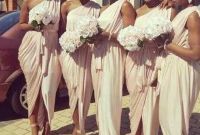 Bentuk Bridesmaid Hijab Pink H9d9 2017 Pale Dusty Pink E Shoulder Long Country Bridesmaid Dresses Modern Elegant Cheap Maid Honor Wedding Guest Party Dress Long Dresses Sale