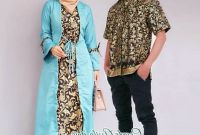 Bentuk Gamis Batik Seragam Pernikahan 8ydm 21 Model Gamis Batik Terbaru Untuk Pesta