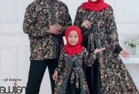 Bentuk Gamis Batik Seragam Pernikahan 8ydm â 27 Model Baju Batik Couple Keluarga Modern Terbaru 2020