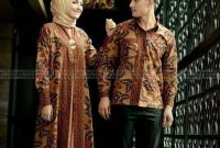 Bentuk Gamis Batik Seragam Pernikahan Etdg Model Baju Batik Pesta Pernikahan 2019