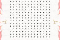 Bentuk Gamis Pernikahan 9ddf Wedding Word Search Printable Download Falling In Love