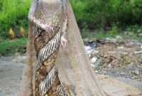 Bentuk Gamis Pernikahan Modern Bqdd 100 Model Gamis Batik Kombinasi Brokat Terbaru 2019 Modern