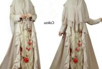Bentuk Gamis Pernikahan Modern Nkde Model Baju Gamis Untuk Akad Nikah Modern Imelda Syari Putih