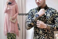 Bentuk Gamis Pernikahan Modern Zwd9 [bayar Di Tempat] Couple Untuk Pesta Pernikahan Baju Resepsi Pernikahan Modern Model Gamis