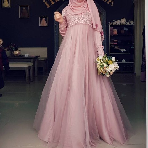 Bentuk Gamis Pernikahan Muslimah 4pde Sanyangmariam Sanyangmariam On Pinterest
