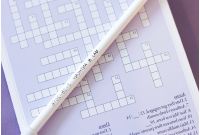 Bentuk Gamis Pernikahan Q5df Wedding Crossword Puzzle • Custom Wedding Pencil • Diy