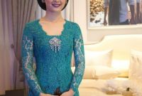 Bentuk Gamis Untuk Seragam Pernikahan Dwdk Kebaya Muslim Warna Salem Kebayar