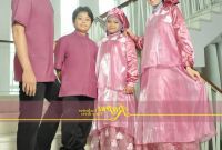 Bentuk Gamis Untuk Seragam Pernikahan Gdd0 Baju Muslim Keluarga 2016 Seragam Sarimbit