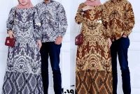Bentuk Gamis Untuk Seragam Pernikahan Q0d4 Gamis Couple Pesta Gamis Brokat