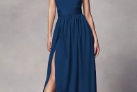 Bentuk Kebaya Bridesmaid Hijab Modern 3ldq Navy Blue Bridesmaid Dresses for Weddings