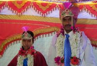 Bentuk Kebaya Bridesmaid Hijab Modern 4pde Deepu Rajalakshmi Hindu Wedding