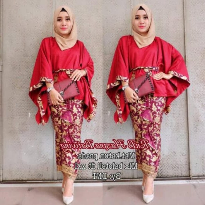 Bentuk Kebaya Bridesmaid Hijab Modern Bqdd Jual Baju Pesta Setelan Batik Setelan Kebaya Modern Rabbani atasan Jumbo Dki Jakarta Deastore9