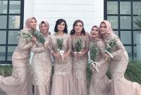 Bentuk Kebaya Bridesmaid Hijab Modern S1du Bridesmaid Hijab Dress – Fashion Dresses