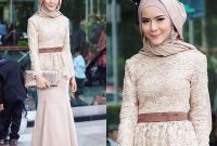 Bentuk Model Baju Bridesmaid Hijab Brokat Tqd3 Populer 30 Model Kebaya Modern Hijab