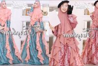 Bentuk Model Baju Gamis Untuk Pesta Pernikahan Irdz Baju Gamis Syari 2019 Sekarang Populer Yang Bisa Dijadikan