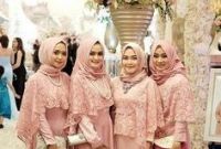 Bentuk Seragam Bridesmaid Hijab H9d9 Kebaya Seragam Model Pakaian Hijab In 2019