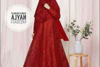 Design Baju Gamis Untuk Pesta Pernikahan 0gdr Contoh Baju Gamis Untuk Kondangan