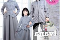 Design Baju Gamis Untuk Pesta Pernikahan Dwdk top Baru 40 Baju Muslim Pesta Seragam Keluarga
