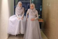 Design Gamis Untuk Acara Resepsi Pernikahan Zwdg Inspirasi Baju Bridesmaid Hijab Ala Zaskia Sungkar Dan