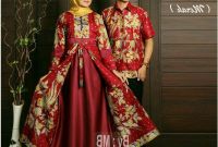Design Model Baju Gamis Untuk Resepsi Pernikahan 3id6 Sarimbit Batik Pesta Pernikahan Couple Busana Muslim Muslimah