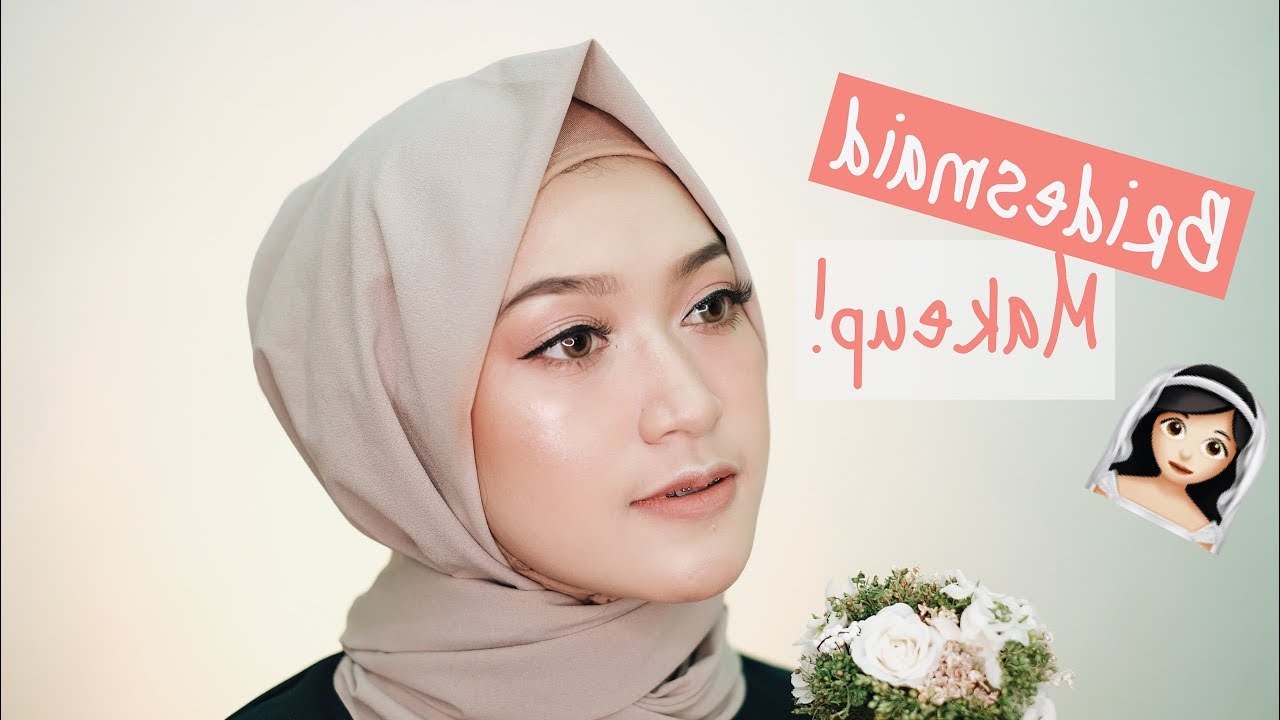 Ide Bridesmaid Hijab Styles Dwdk Makeup Bridesmaid Hijab