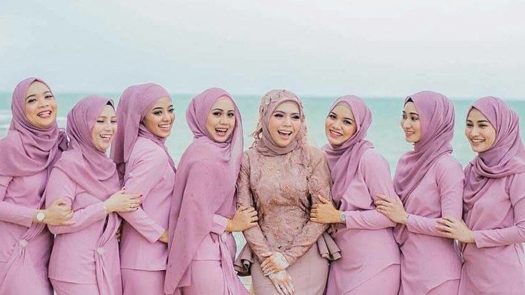 Ide Bridesmaid Hijab Styles Jxdu Makeup Bridesmaid Hijab