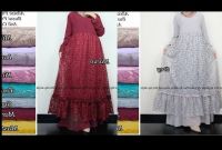 Ide Gamis Brokat Pernikahan Budm Videos Matching Gamis Brokat Model Masakini Dan Paling Hits