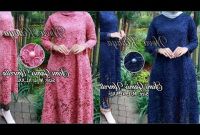 Ide Gamis Brokat Pernikahan Q5df Videos Matching Model Gamis Brokat Dan Kombinasi Brokat