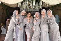 Ide Gamis Pesta Pernikahan Whdr List Of Gamis Pesta Brokat Modern Hijab Fashion Images and