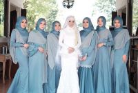 Ide Inspirasi Gaun Bridesmaid Hijab Kvdd Model Kebaya Dress Hijab