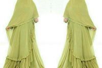 Ide Model Baju Gamis Untuk Pernikahan Irdz Gamis Ceruti Layer Seragaman Modern Khadejah Syari Jual