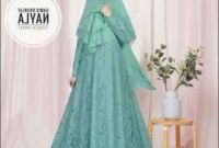 Ide Model Baju Gamis Untuk Pernikahan Xtd6 Model Baju Gamis Untuk Pesta Pernikahan Bahan Brokat