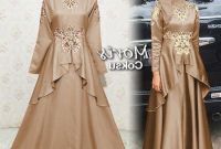 Ide Model Gamis Untuk Pesta Pernikahan 3id6 30 Model Baju Gamis Pesta Pernikahan Modern Fashion