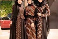 Inspirasi Gamis Untuk Pesta Pernikahan Irdz List Of Gamis Pesta Batik Modern Images and Gamis Pesta