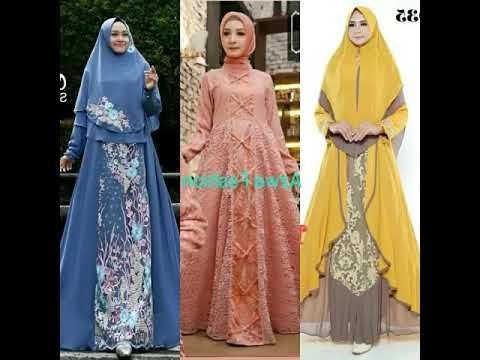 Inspirasi Model Baju Gamis Pernikahan E6d5 Tren Model Baju Muslim Hijab Untuk Lebaran Terbaru 2019 In