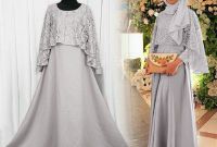 Inspirasi Model Gamis Untuk Acara Pernikahan Ftd8 43 Model Baju Gamis Warna Silver Info Penting