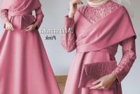 Inspirasi Model Gamis Untuk Acara Pernikahan H9d9 30 Gamis Brokat Di Bawah Rp200 Ribu Yang Stylish Dan Elegan