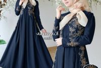 Inspirasi Model Gamis Untuk Acara Pernikahan Y7du Gamis Pesta Baloteli Kombinasi Payet Modern Kayana Jual