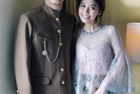 Inspirasi Model Kebaya Bridesmaid Hijab Q0d4 Lengan Terompet