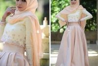 Inspirasi Ootd Hijab Bridesmaid 9ddf 2 Piece Muslim evening Dress Long Sleeve Lace top Champagne Satin Skirt Hijab Arabic Prom Gowns A Line Floor Length formal Party Dress Aw453