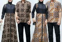 Model Bridesmaid Hijab Batik D0dg Couple Batik