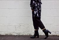 Model Bridesmaid Hijab Batik Fmdf Fall Wardrobe Staple Black Ankle Boots Enclothed Cognition