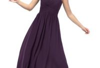 Model Dress Bridesmaid Hijab Thdr Plum Bridesmaid Dresses